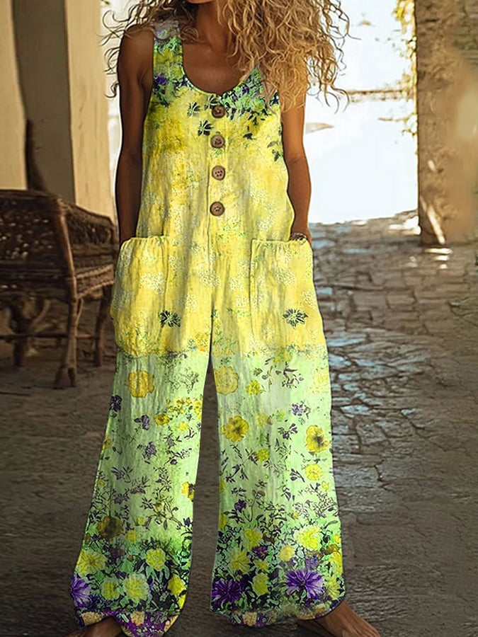 Mia | Casual Vintage Jumpsuit
