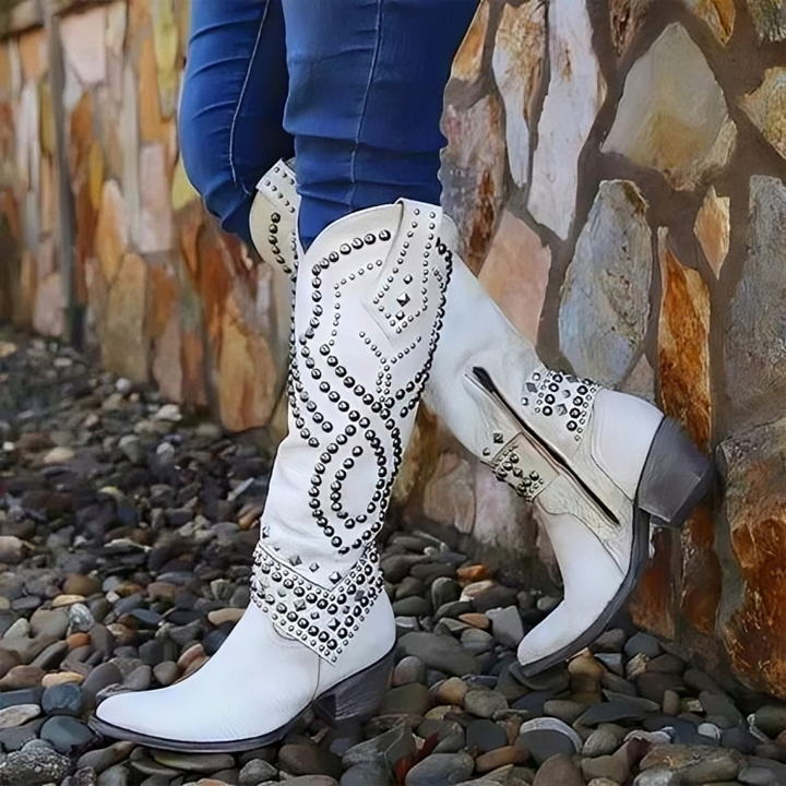 Monique™ Western Knee-High Boots