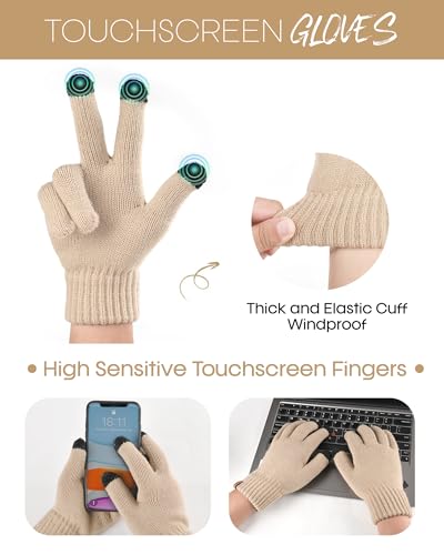 Juliet | Winter Refined hat-scarf-gloves set