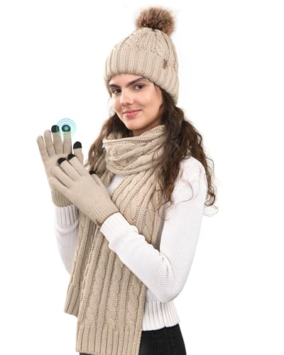 Juliet | Winter Refined hat-scarf-gloves set
