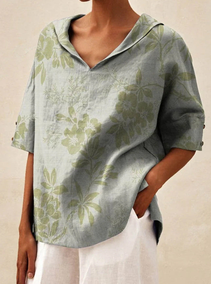 Nova™ - Elegant Top with V-Neck