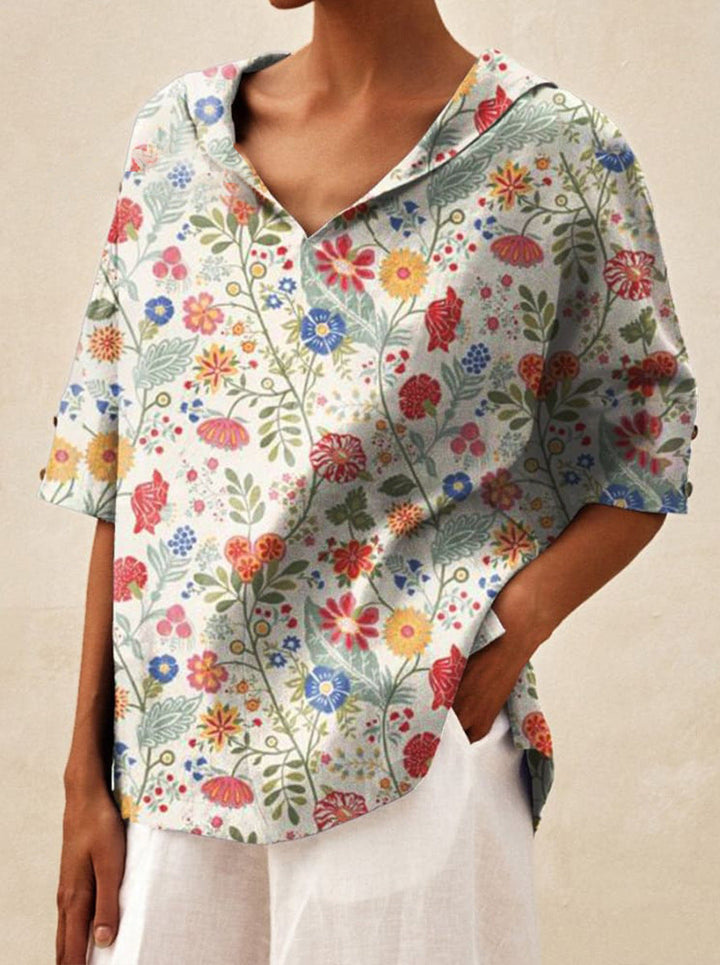 Nova™ - Elegant Top with V-Neck