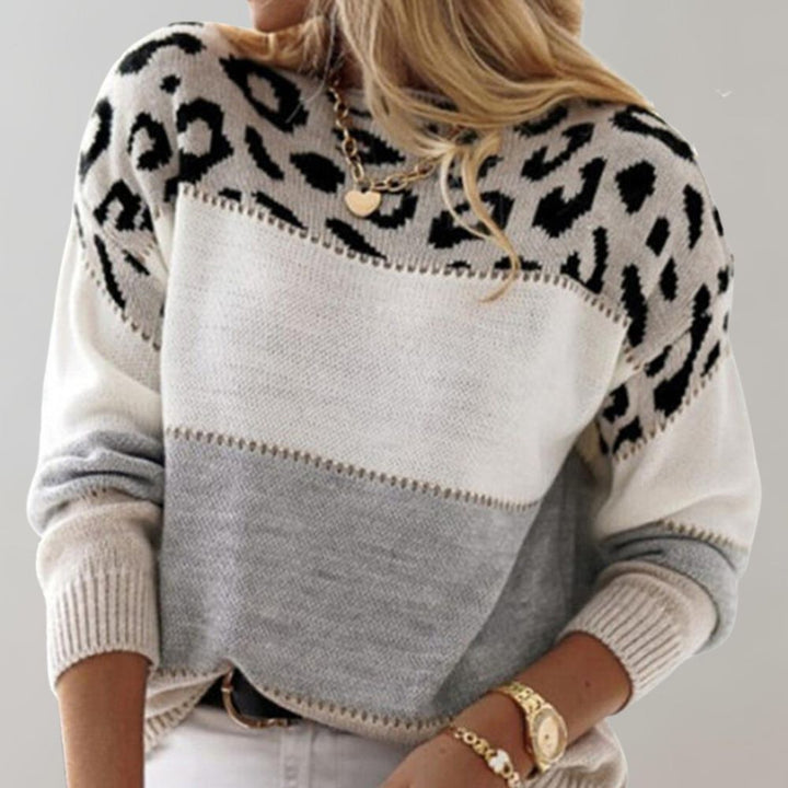Elvira | Leopard Print Casual Sweater