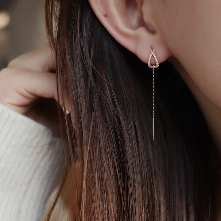 The End Tassel Earrings