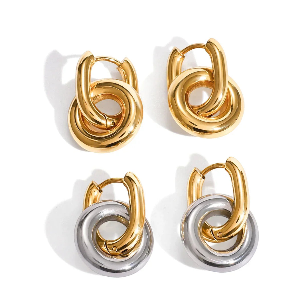 Joint Together Waterproof Earrings