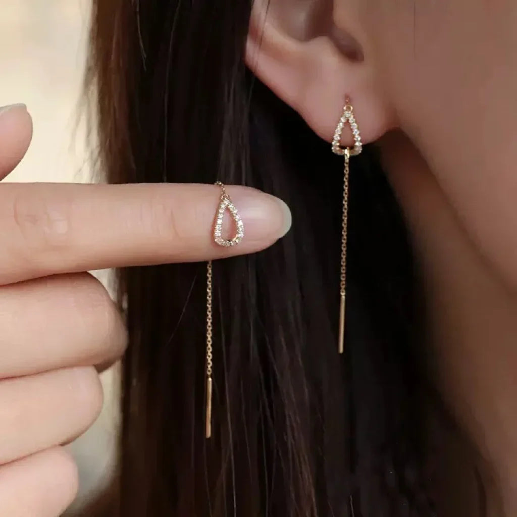 The End Tassel Earrings