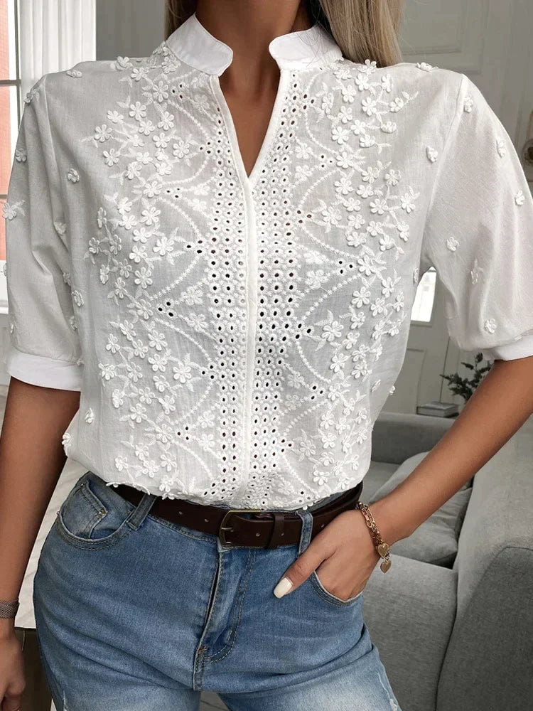 Valeria™ - Classy Elegant Blouse