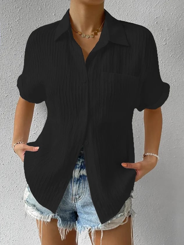 Camellia™ - Relaxed Textured Top