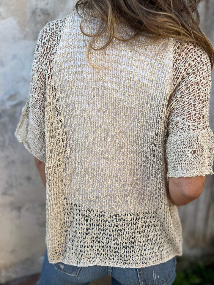 Arielle™ - Elegant Textured Top