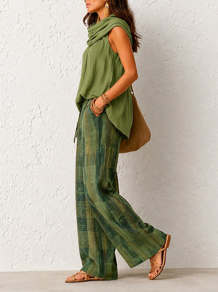 Ana Natural Set - Relaxed Comfort with Artisan Elegance